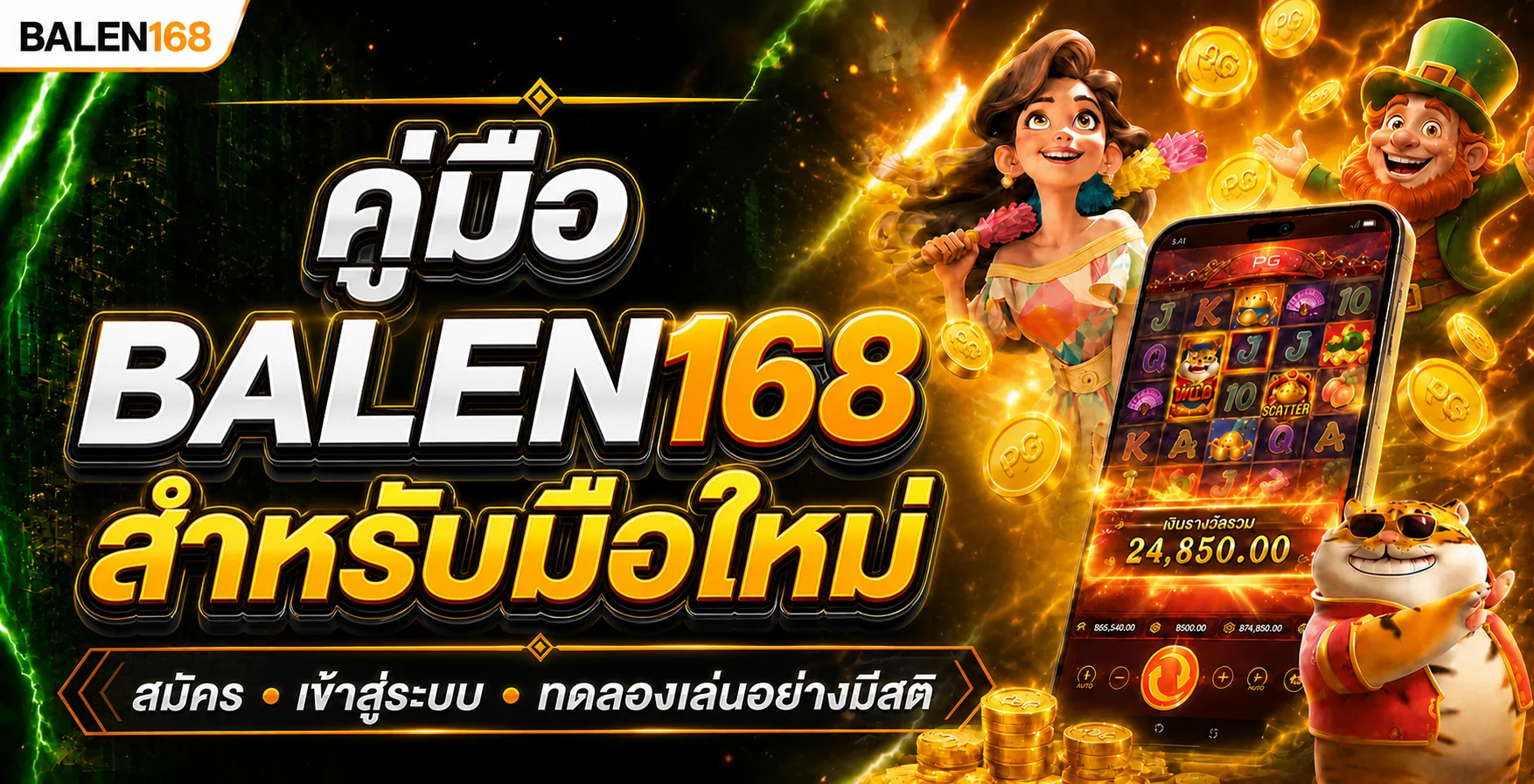 BALEN168 คู่มือมือใหม่ สมัครและเข้าสู่ระบบ